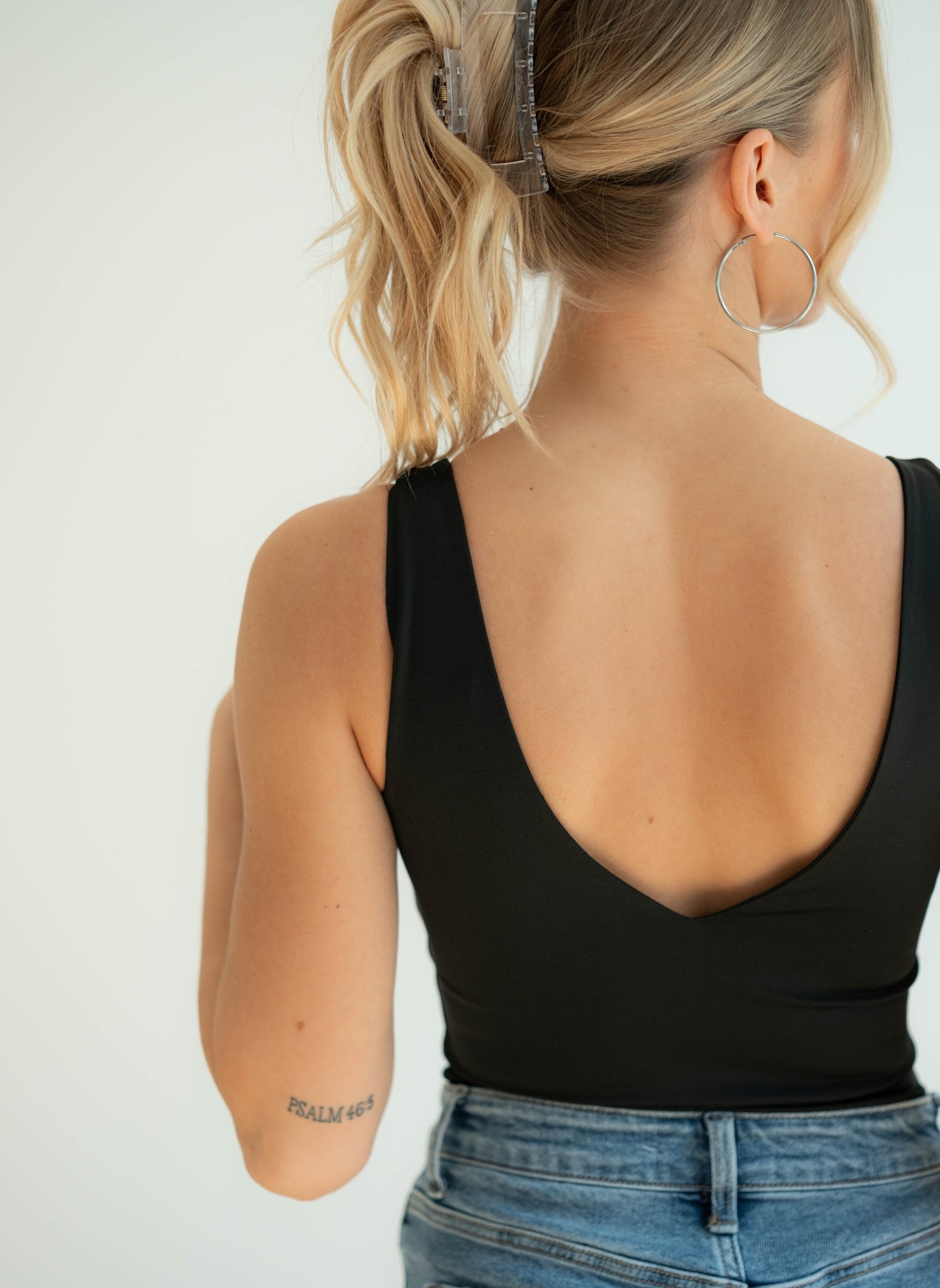Vanessa V Neck Bodysuit