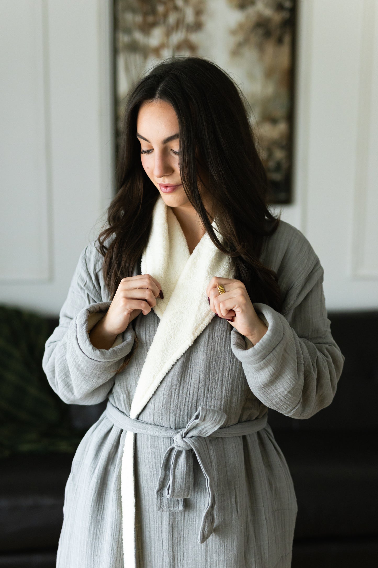 The Boreal Unisex Fleece Robe