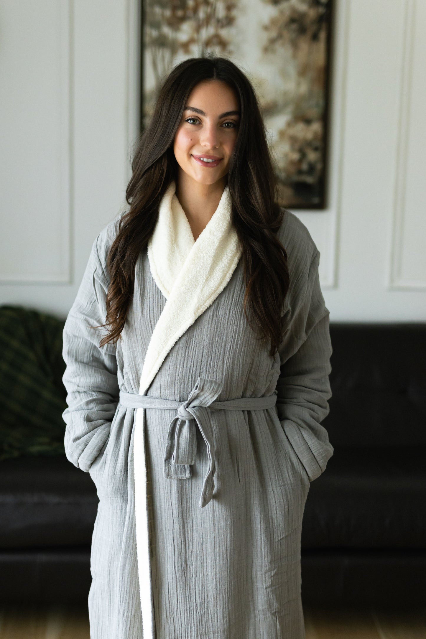 The Boreal Unisex Fleece Robe