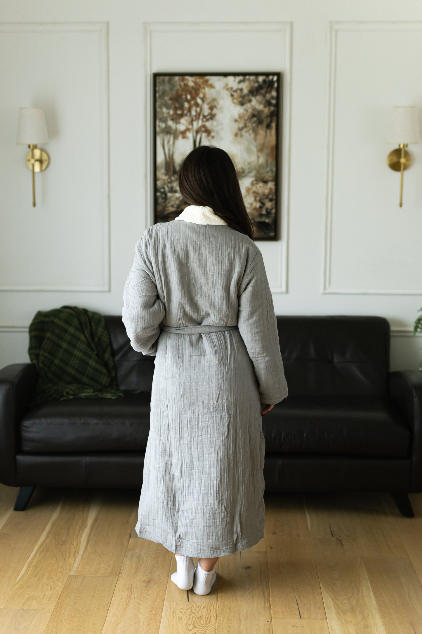 The Boreal Unisex Fleece Robe