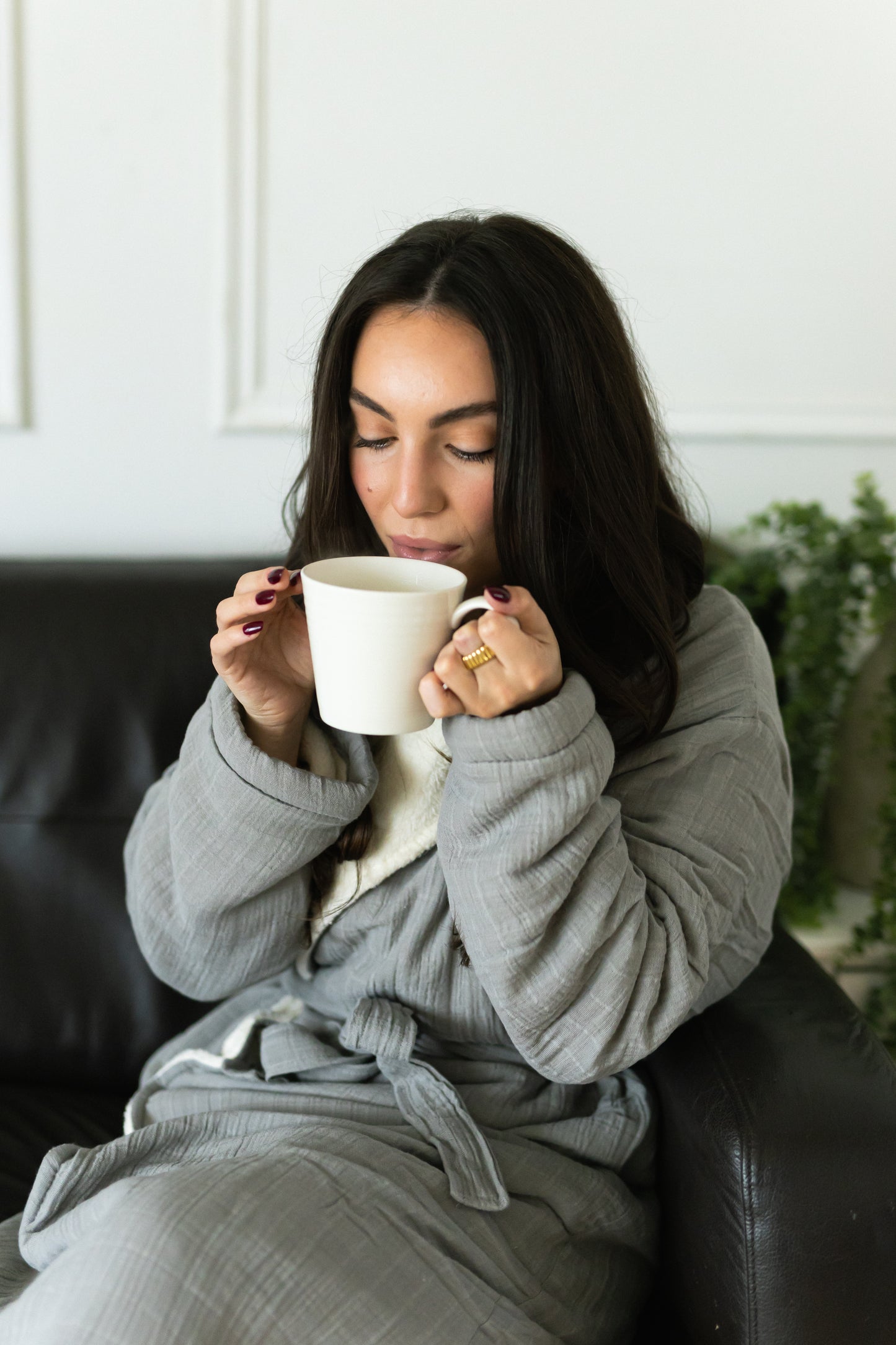 The Boreal Unisex Fleece Robe