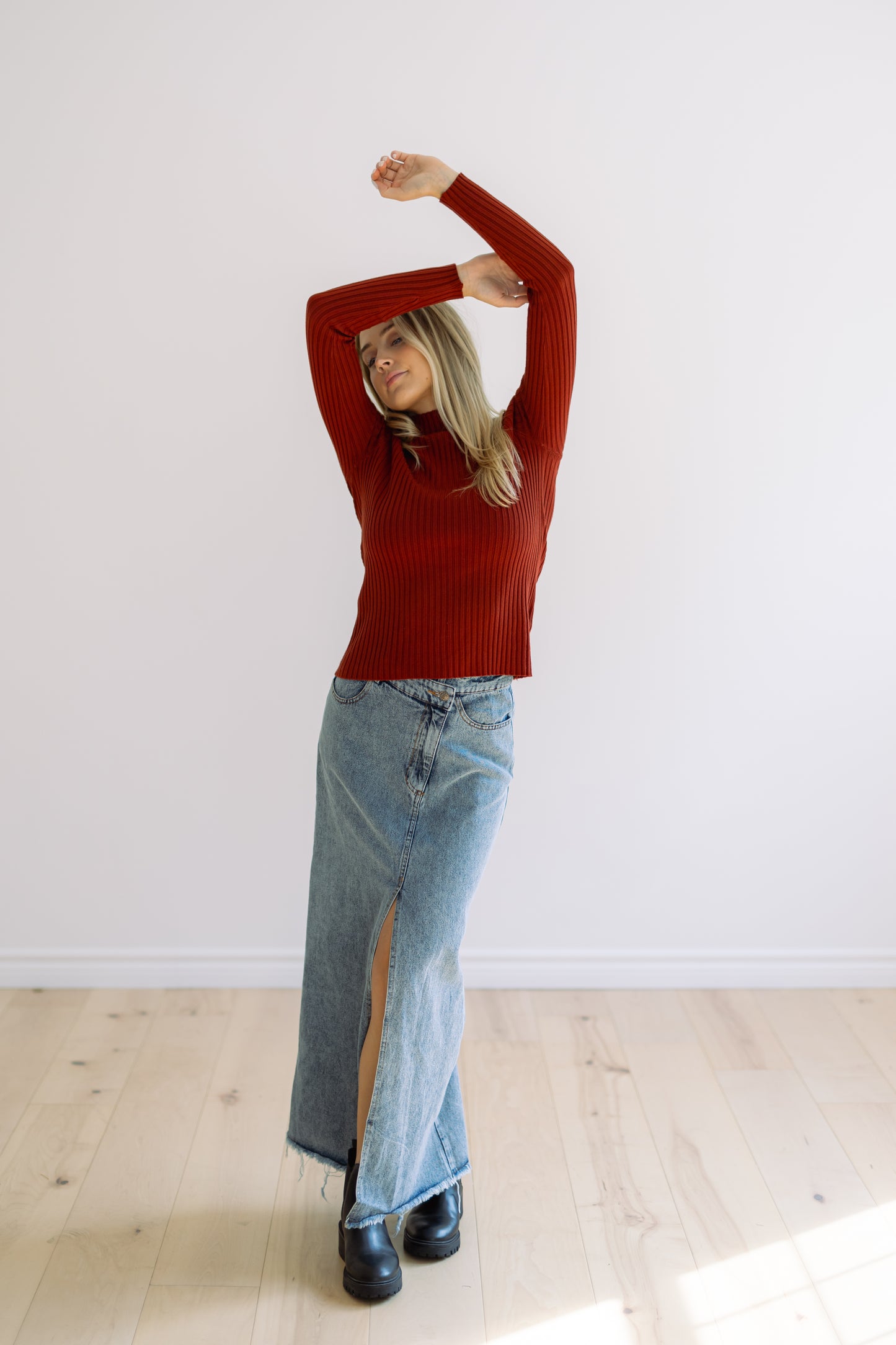 Jana Denim Skirt