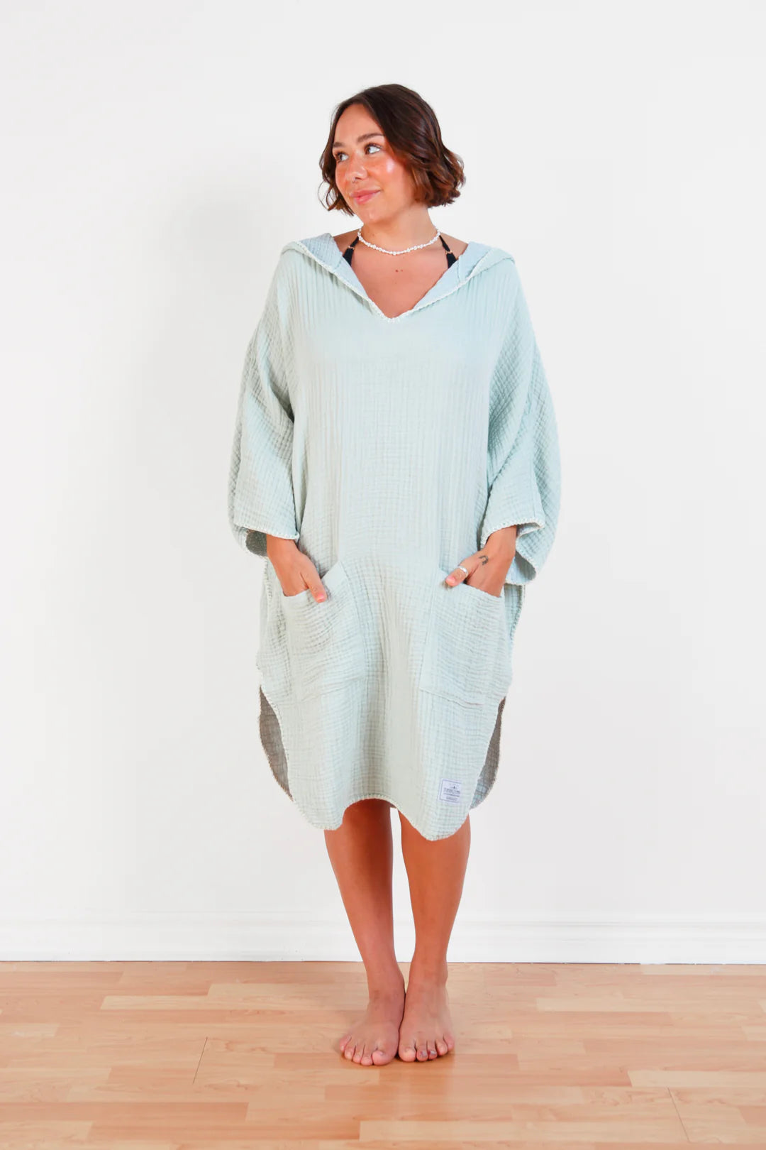 The Cocoon Muslin Surf Poncho