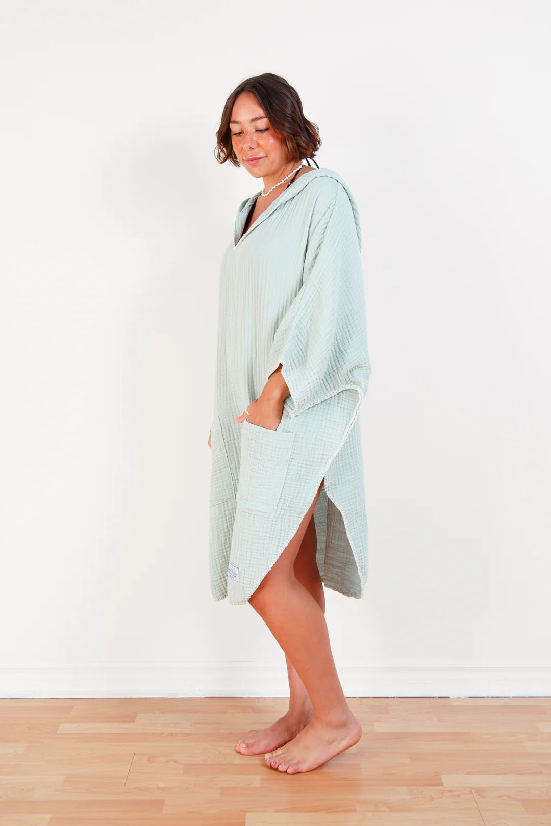 The Cocoon Muslin Surf Poncho