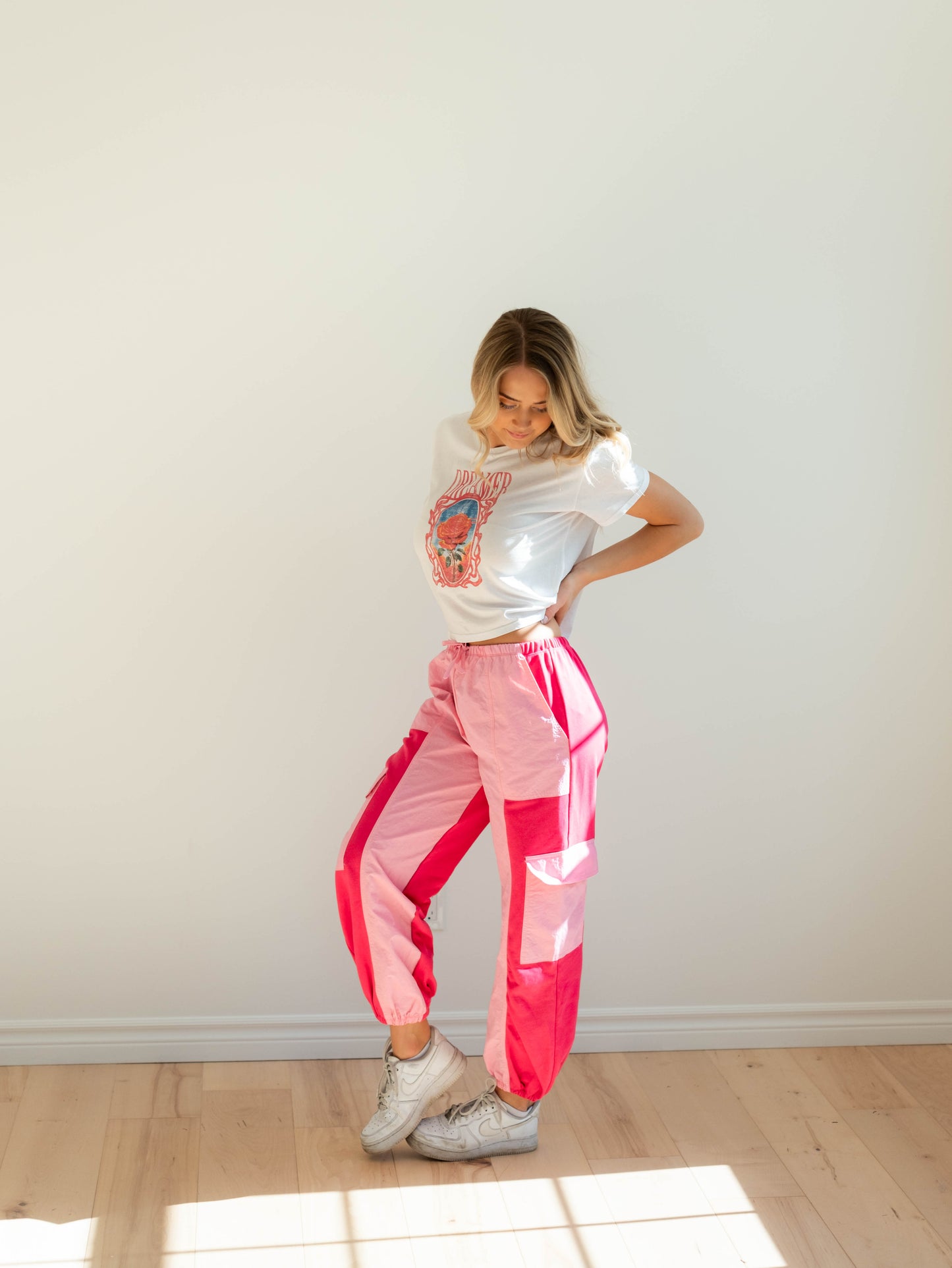 Poppy Colour Block Joggers