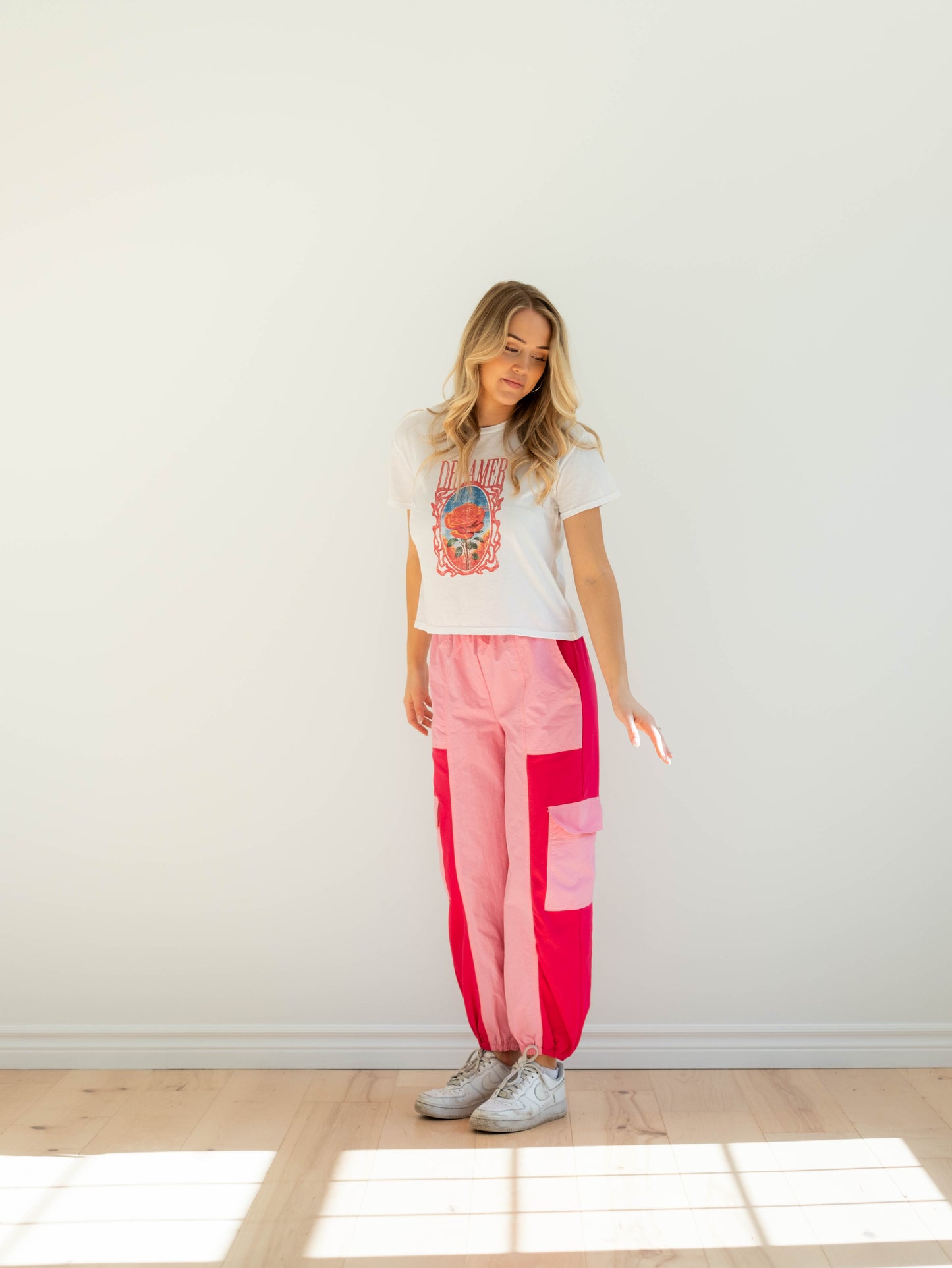 Poppy Colour Block Joggers