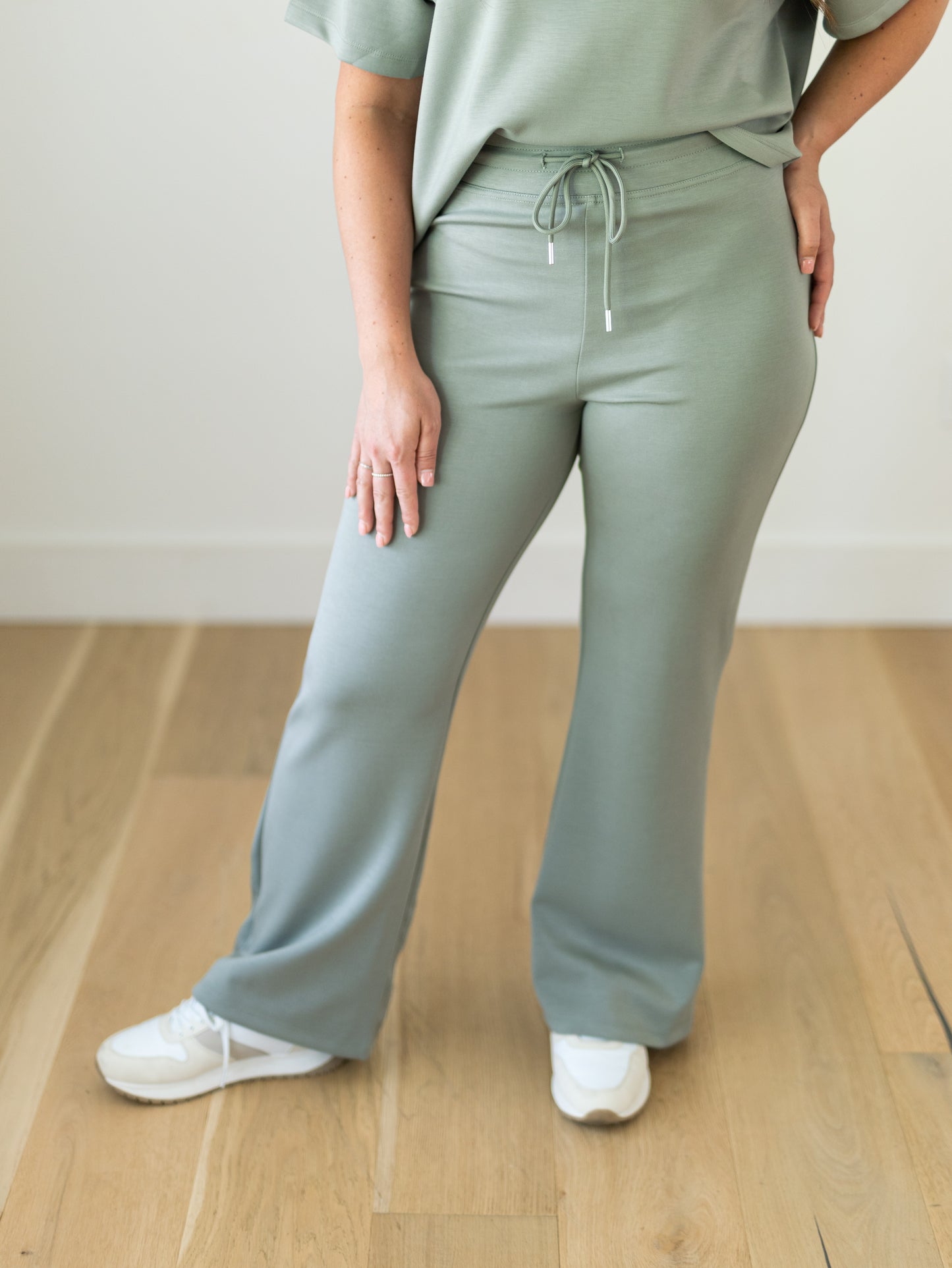 Tess Soft Knit Flared Pants