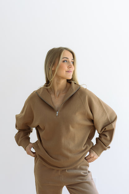 Not Your Boyfriend's Half Zip Sweatshirt