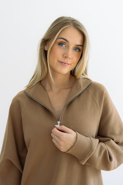 Not Your Boyfriend's Half Zip Sweatshirt