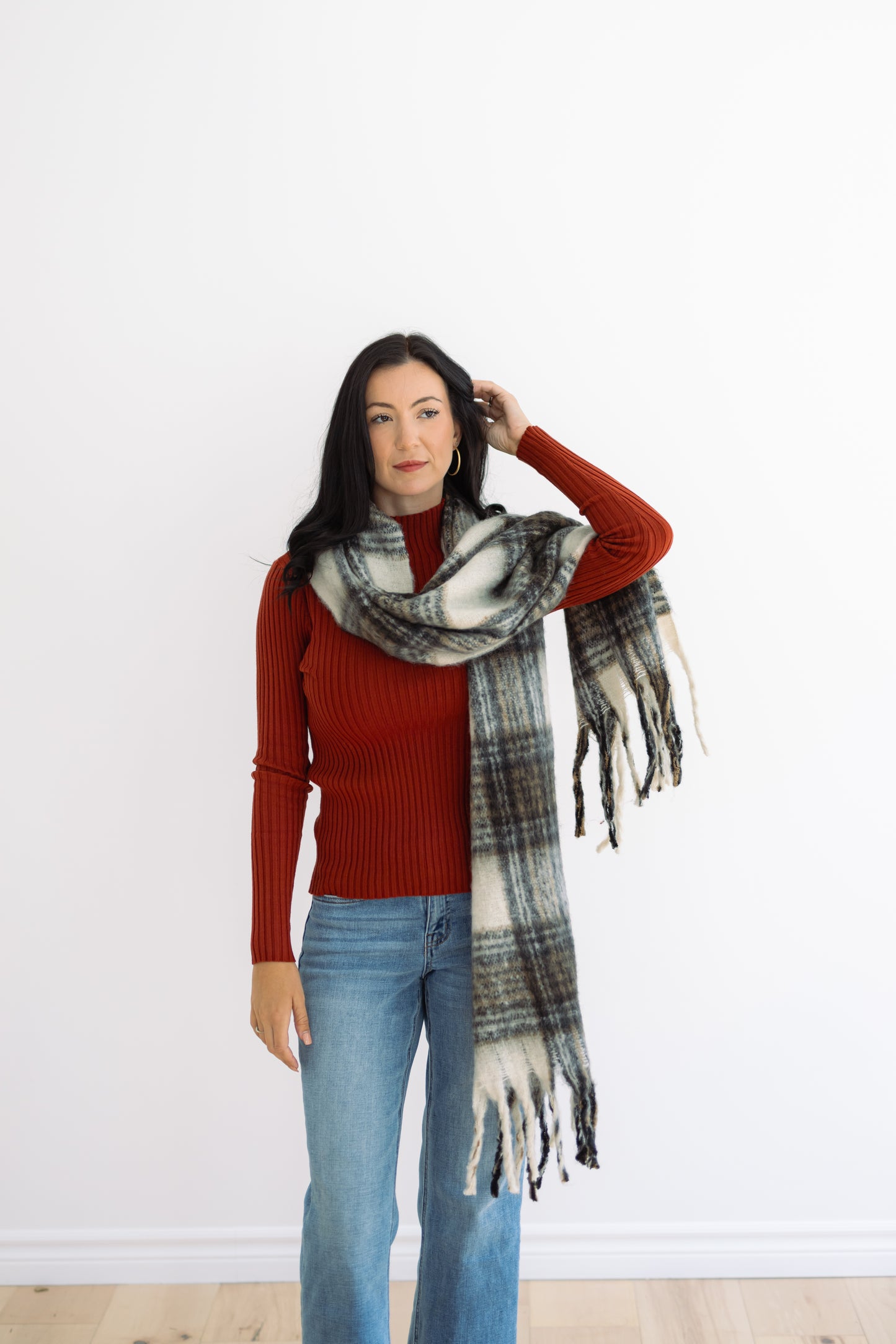 Willow Plaid Scarf