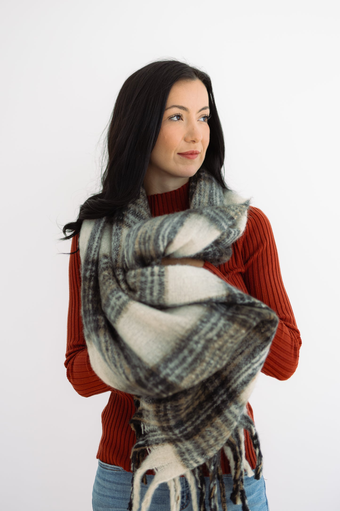 Willow Plaid Scarf