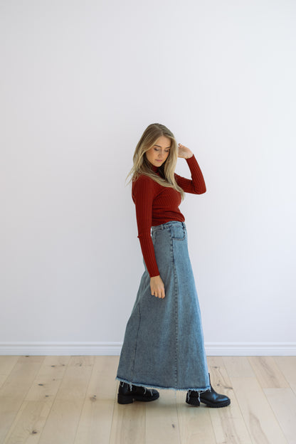 Jana Denim Skirt