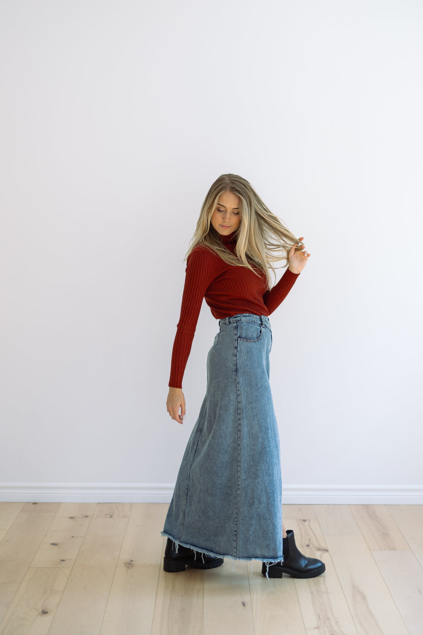 Jana Denim Skirt