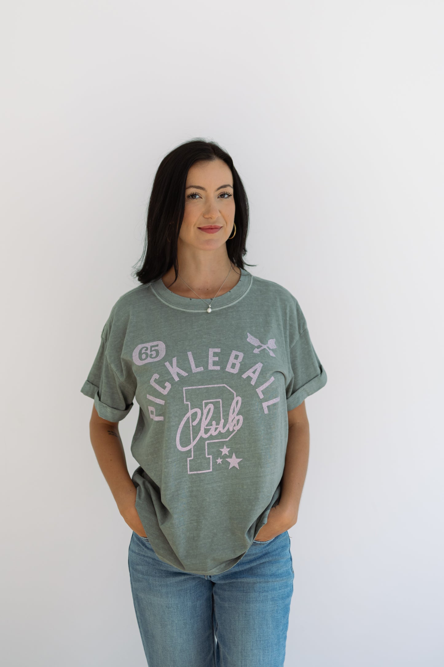 Pickleball Club Boyfriend Tee