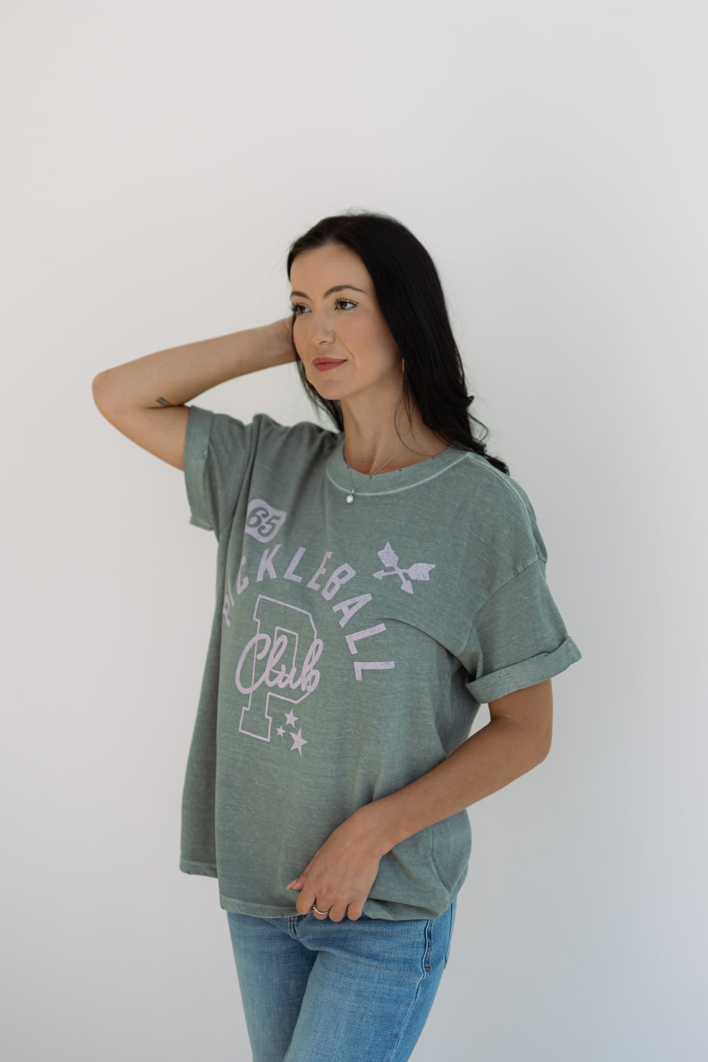 Pickleball Club Boyfriend Tee