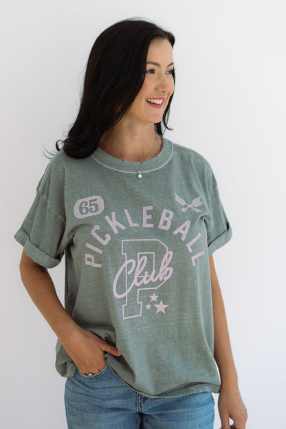 Pickleball Club Boyfriend Tee