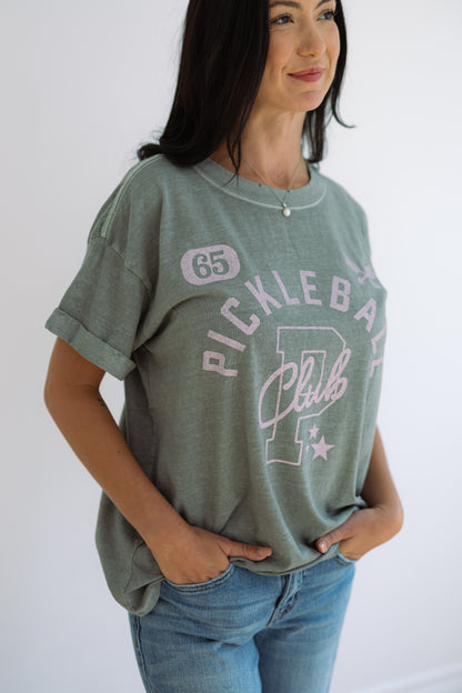 Pickleball Club Boyfriend Tee